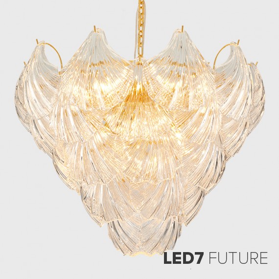 Ritz - Clear Shell Chandelier